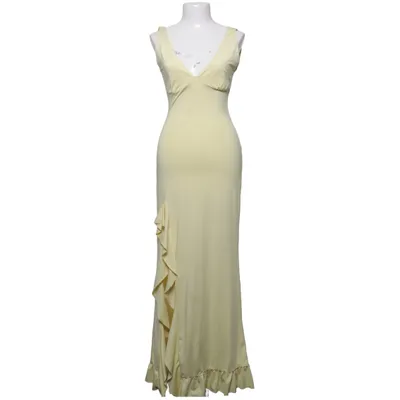 Dress (Yellow) Elastane, Polyester