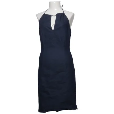 Denim jurk (Blauw) van Ichi Katoen, Elastaan, Polyester