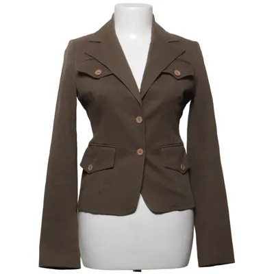 Blazer (Brun) fra Patrizia Pepe Acetat, Bomuld, Elastan, Polyester