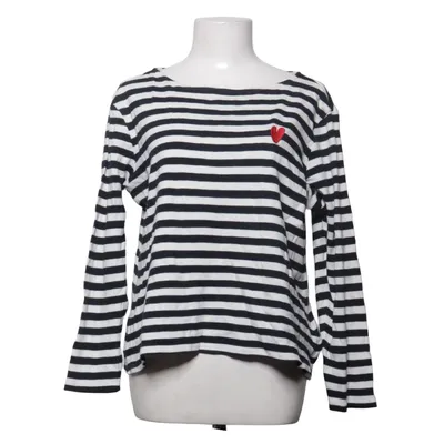 T-shirt à manches longues (Blanc, Bleu) de Women Essentials by Tchibo Coton biologique