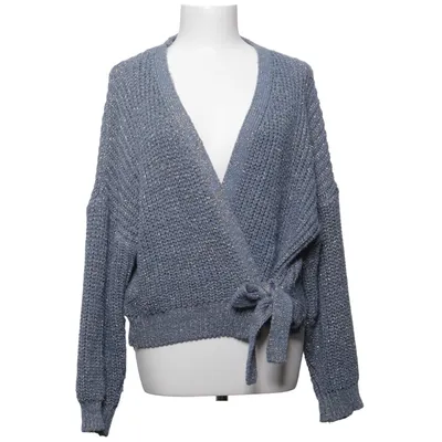 Cardigan cache-cœur (Lurex Wrap Cardigan) de Seven Sisters Acrylique, Fibre métallique, Polyamide, Viscose