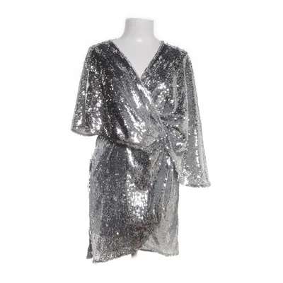 Cocktailkleid (Silber) von ASOS Polyester