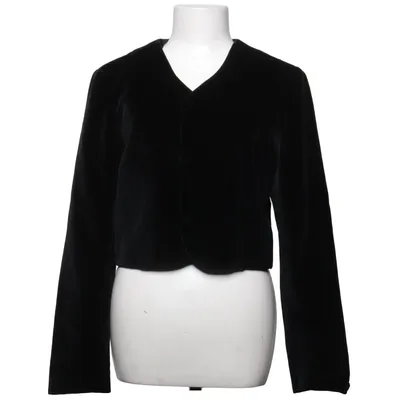 Kavaj (Svart) från Woman Collection Acetat, Bomull, Viskos