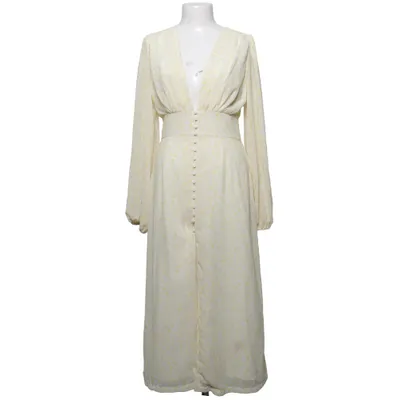 Maxi jurk (Geel, Wit) van NA-KD Polyester