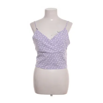 Crop top (Lila, Flerfärgad) från Hollister California Bomull, Elastan