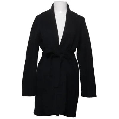 Cardigan cache-cœur (Noir) de B.B Acrylique, Laine