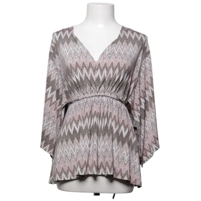 Omlottopp (Brun, Rosa, Vit) från Ilse Jacobsen Hornbæk Elastan, Polyester