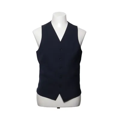 Kostymväst (Blå) från Riley Polyester, Viskos, Ull