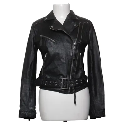 Veste de motard (Noir) de Livelo Cuir, Polyester