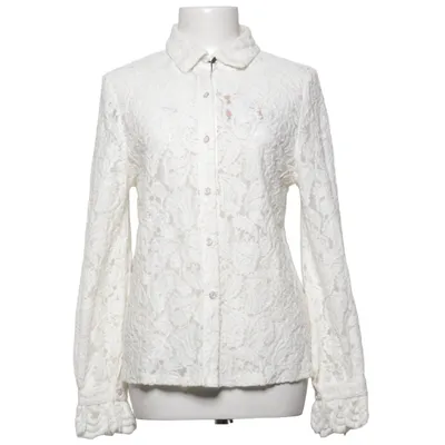 Blouse (Blanc) de Jubylee Coton, Élasthane, Polyester