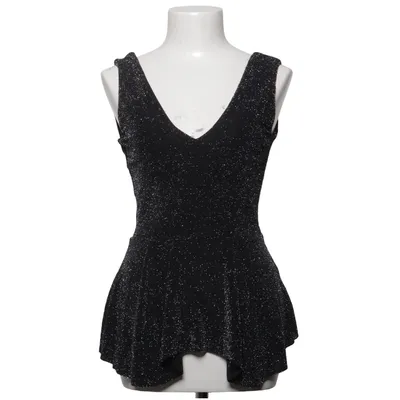 Tanktop (Zwart) van Sisters Point Elastaan, Metallvezel, Polyamide
