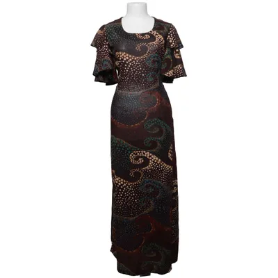 Robe longue (Marron, Multicolore) de Dehå of Sweden