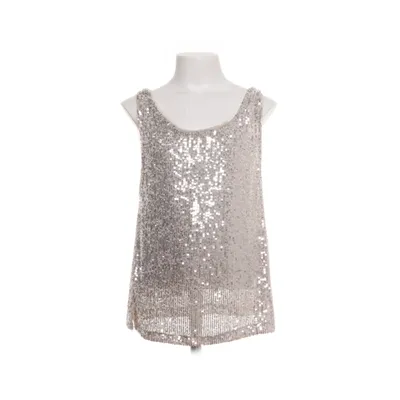 Linne (Silverfärgad, Beige) från Zara Elastan, Polyester