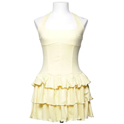 Neckholderkleid (Gelb)