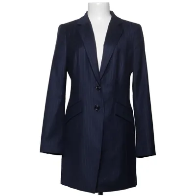 Blazer (Blauw) van Laurèl Acetaat, Elastaan, Wol