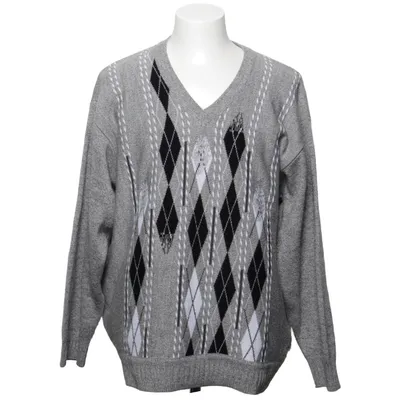 Sweater (Gray, Black, White) from Newtex