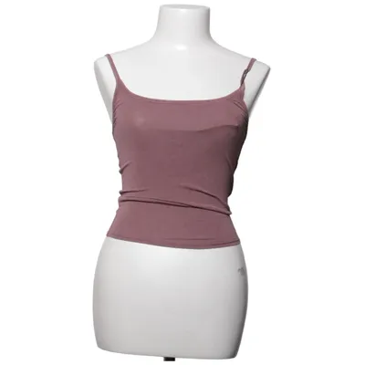 Tanktop (Lila) van Organic Basics Elastaan, Organisch katoen