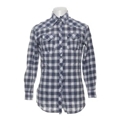 Flanellskjorta (Blå, Vit, Röd) från The Shirt Factory Bomull, Elastan, Polyester