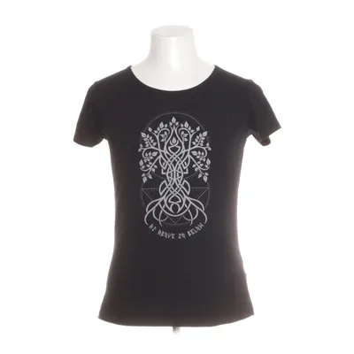 T-shirt (Svart) från Bläck Bomull, Elastan