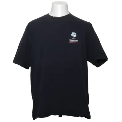 T-shirt (Blauw) van Basic Cotton Katoen