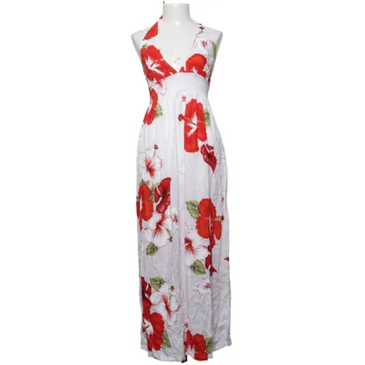 Halterneck dress (White, Red, Green) from Rayon Viscose