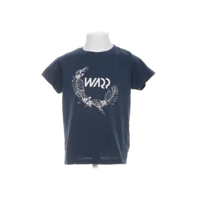 T-shirt (Bleu) de Warp Coton, Élasthane, Polyester