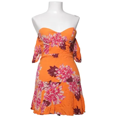 Dress (Orange, Multicolored) from Angel Biba Viscose