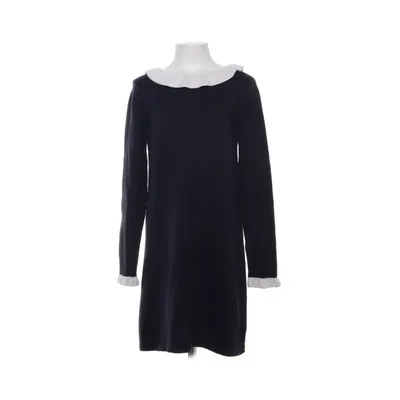 Klänning (Blå, Vit) från Jacadi Kashmir, Bomull, Polyamid, Viskos, Ull