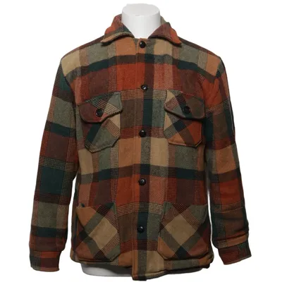 Surchemise (Marron, Vert, Orange) de JP Acrylique, Viscose, Laine