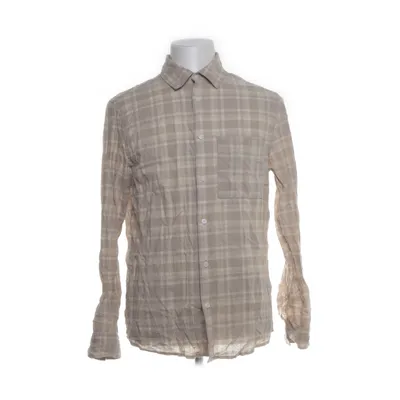 Skjorte (Beige) fra H&M Man Bomuld, Linned