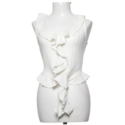 Top (White) from Vero Moda Elastane, Recycled polyester