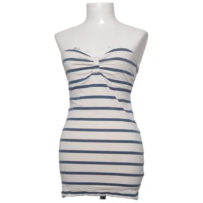 Tubetop (Beige, Blå) fra Vero Moda Jeans Bomuld, Elastan