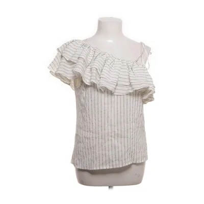 Top (White, Multicolored) from Ganni Cotton, Silk