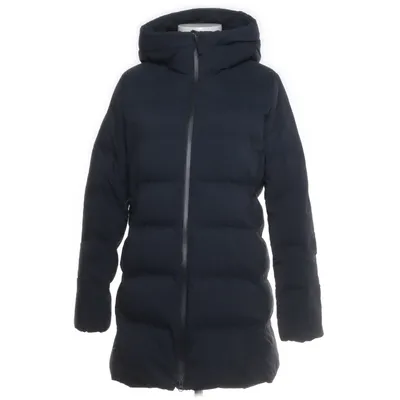 Winterjas (Blauw) van Uniqlo Dons, Polyamide, Polyester