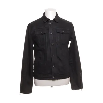 Denimjakke (Ledereinfassung am Ärmel/ Manchette  ) fra John Varvatos Bomuld, Elastan, Læder