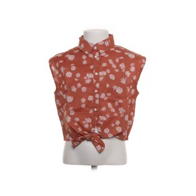 Crop top (Brown, Multicolored) from H&M Cotton