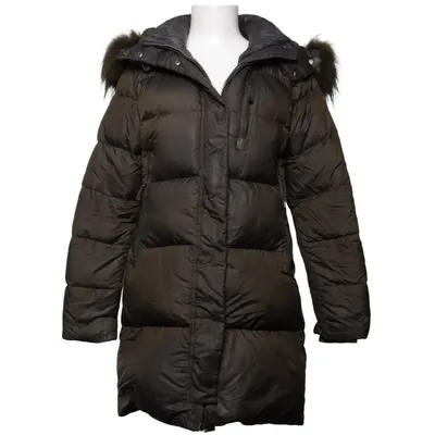 Dunjacka (Grön) från Cedrico Dun, Fjädrar, Päls, Skinn, Nylon, Polyester