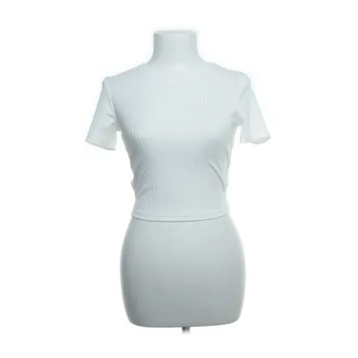 Crop top (Wit) van NA-KD Polyester, Elastaan