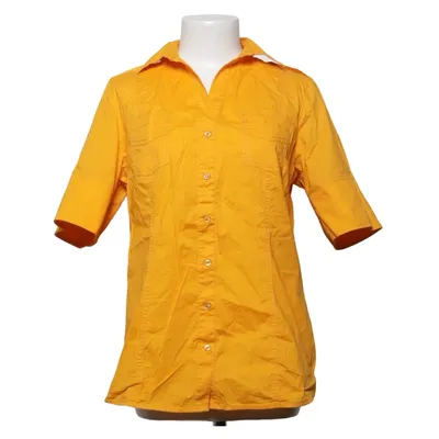 Korte mouwen shirt (Geel) van Jobeline Katoen, Elastaan
