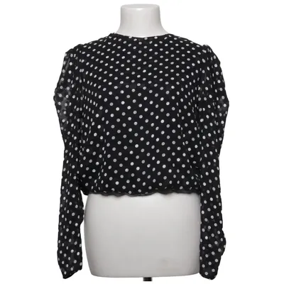 Bluse (Sort, Hvid) fra Sfera Collection Polyester