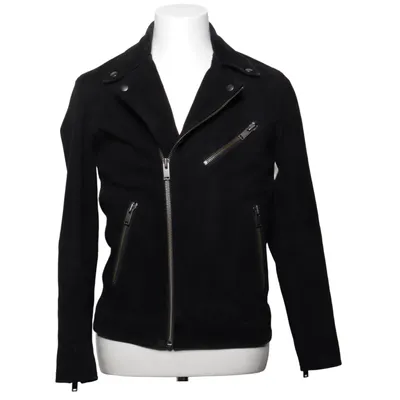 Bikerjakke (SLH B-02 BIKER SUEDE JKT W) fra Selected Homme Bomuld, Ruskind