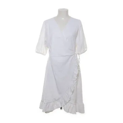 Omlottklänning (Vit) från NLY Elastan, Polyester