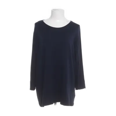 Blouse (Blauw, Wit) van Amalia Elastaan, Viscose