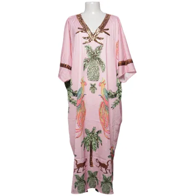 Kaftan (Pink, Mehrfarbig) Polyester
