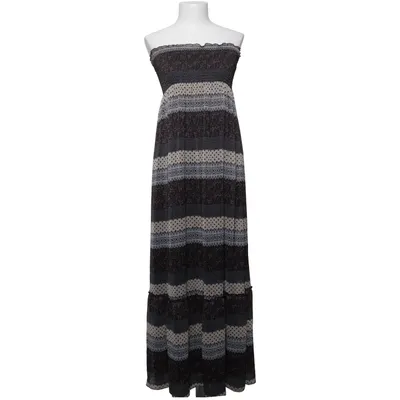 Maxi dress (Black, White) from Zoul Polyester