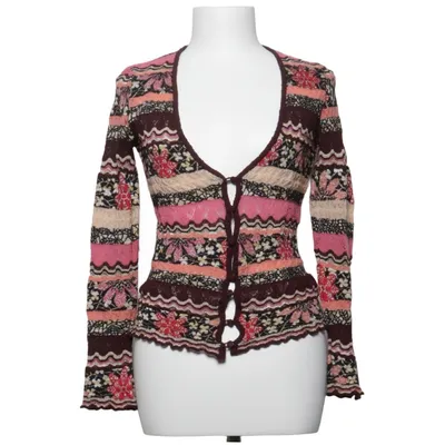 Kofta (Rosa, Brun, Flerfärgad) från Missoni Polyamid, Silke, Viskos, Ull