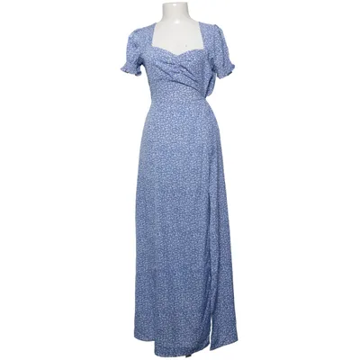 Robe (Bleu, Blanc) de Vintage Dressing Polyester