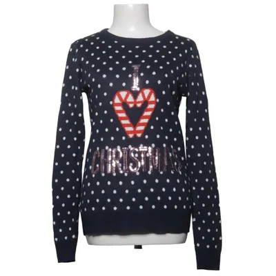Christmas sweater (Blue, White, Multicolored) from VILA