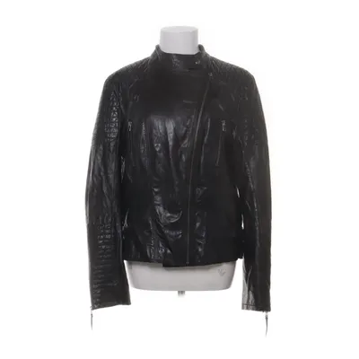 Läderjacka (Svart) från Black Rebel Skinn, Polyester