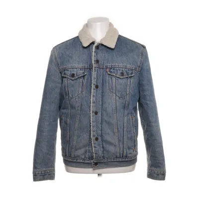 Fodrad jeansjacka (Blå) från Levi Strauss & Co Bomull, Polyester
